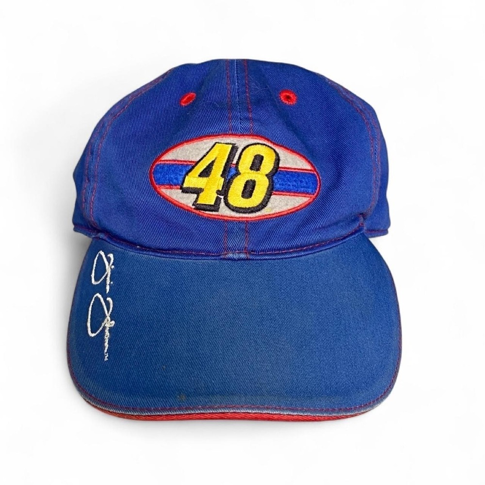 Vintage Jimmie Johnson #48 NASCAR Racing Hat